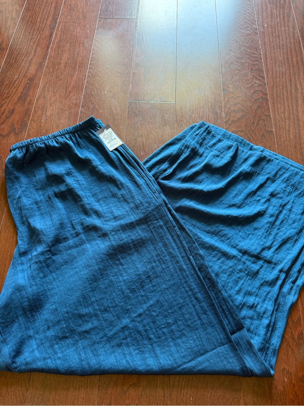 Auden Women’s Teal Blue silky Pajama Pants